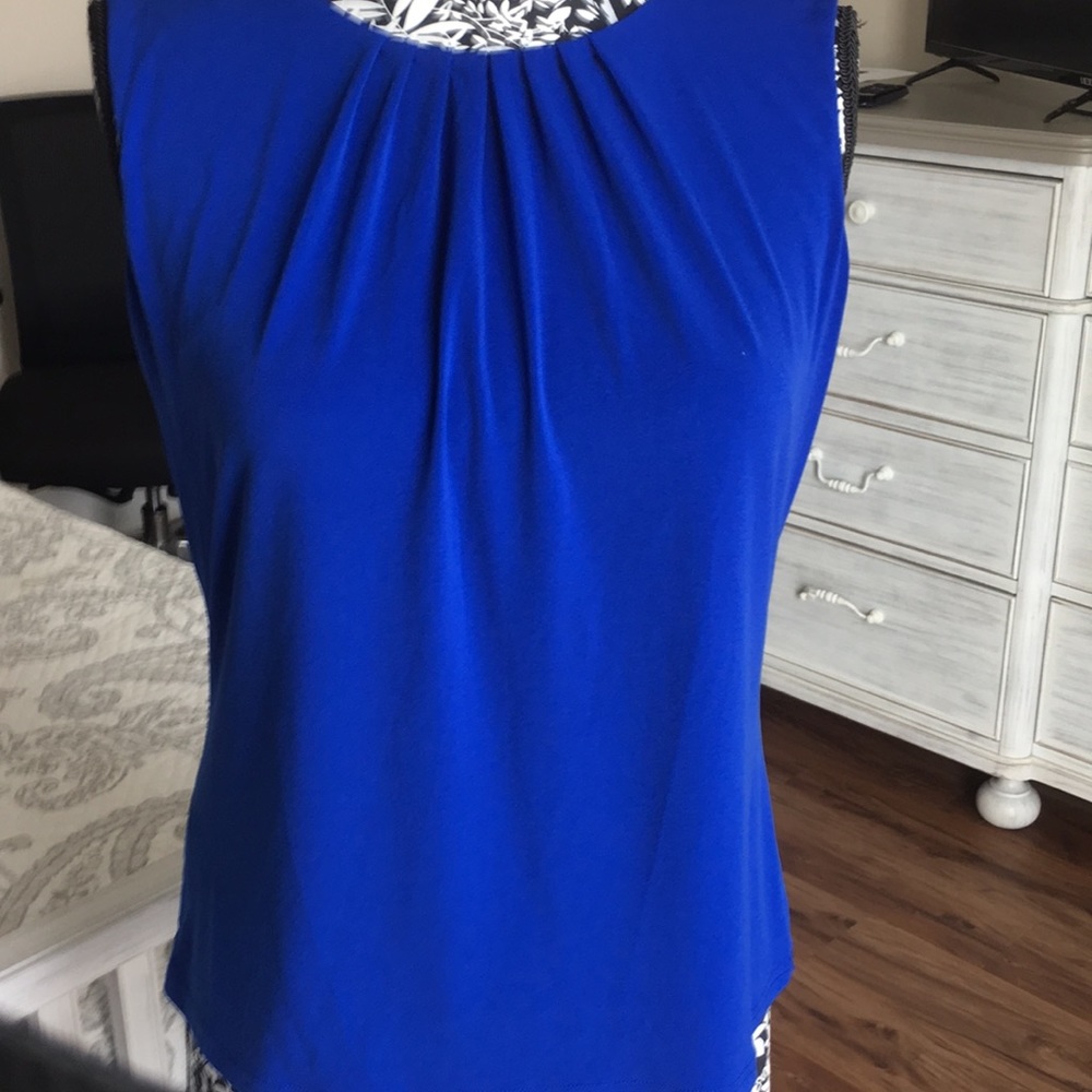 Royal blue top - Picture 2 of 5